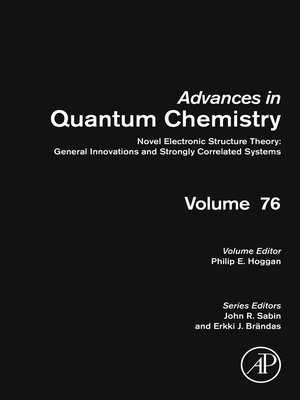 cover image of Novel Electronic Structure Theory